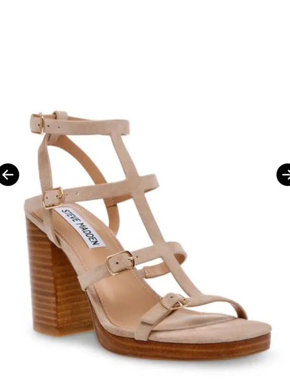 Steve Madden Daelene ankle strap sandals